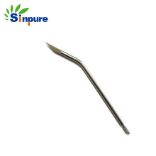 Sinpure Customized Stainless Steel Curved Flat Point Needle Cannula